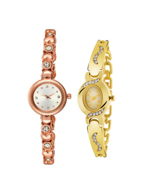 dada set of 2 analog watch combos-(dwc-w-1196) - 16524220 - Very Small Image - 1
