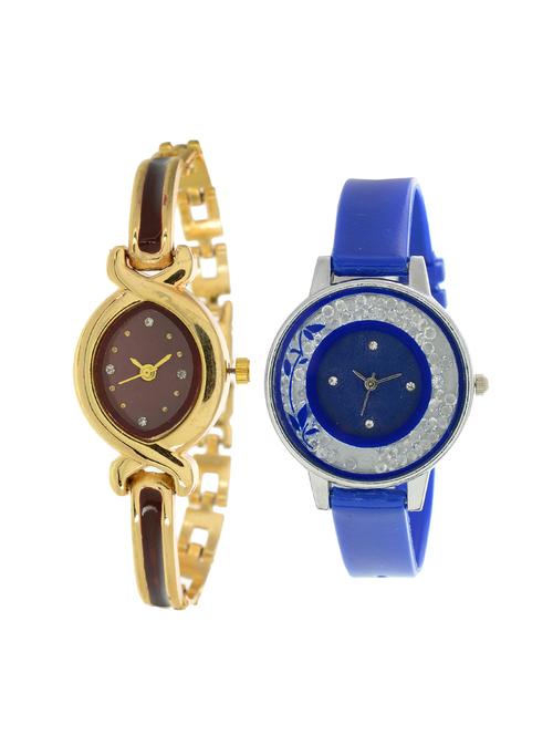 dada set of 2 analog watch combos-(dwc-w-1201) - 16524225 - Very Small Image - 1