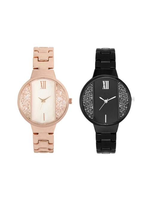 dada set of 2 analog watch combos-(dwc-w-1215) - 16524236 - Very Small Image - 1