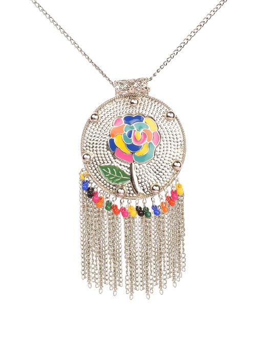 multi colored metal pendant - 16524344 - Very Small Image - 1
