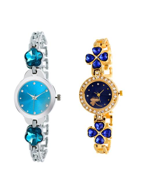 dada set of 2 analog watch combos-(dwc-w-1290) - 16527078 - Very Small Image - 1