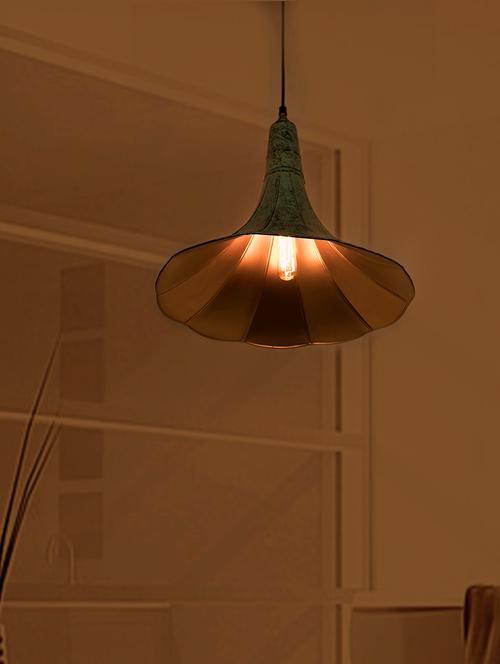 vintage gramophone horn pendant light - 16527403 - Very Small Image - 1