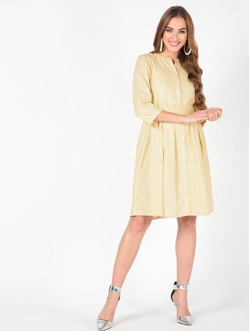 tie back belted dress - 16528366 - Very Small Image - 1