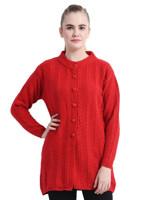 cable knit pocket detail cardigan - 16528696 - Very Small Image - 1