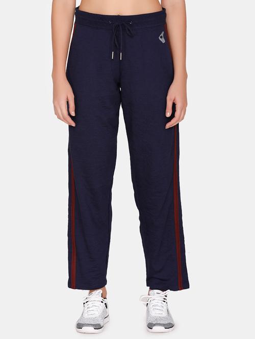 drawstring solid track pants - 16530796 - Very Small Image - 1