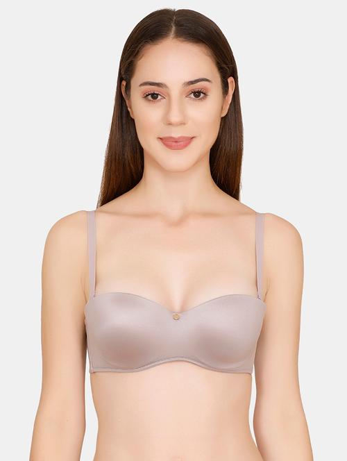 lace detail detachable strap bra - 16531034 - Very Small Image - 1