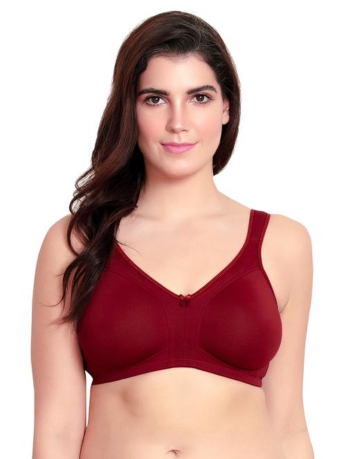 bow patch solid bra - 16531048 - Very Small Image - 1