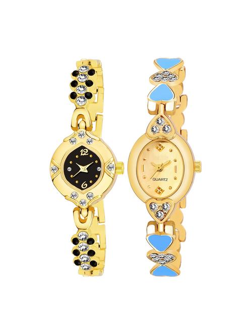 kajaru set of 2 analog watch combos(l_962_908) - 16531428 - Very Small Image - 1