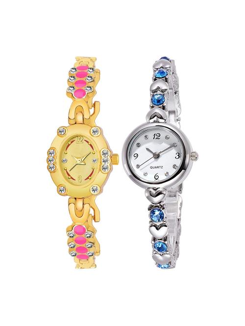 kajaru set of 2 analog watch combos(l_963_775) - 16531449 - Very Small Image - 1