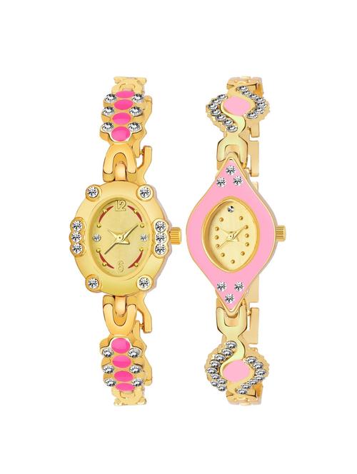 kajaru set of 2 analog watch combos(l_963_959) - 16531466 - Very Small Image - 1