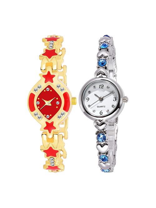 kajaru set of 2 analog watch combos(l_968_775) - 16531478 - Very Small Image - 1
