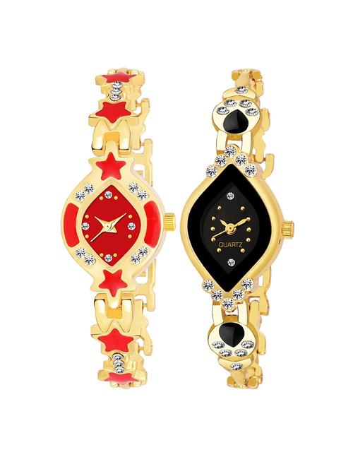 kajaru set of 2 analog watch combos(l_968_910) - 16531488 - Very Small Image - 1