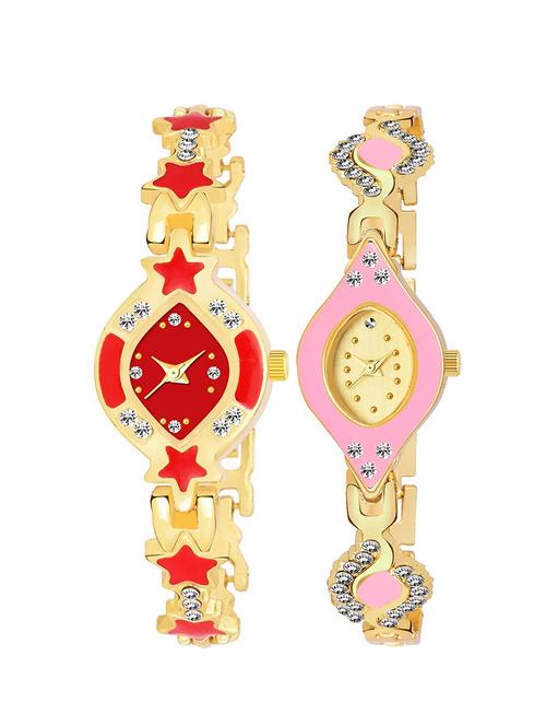 kajaru set of 2 analog watch combos(l_968_959) - 16531495 - Very Small Image - 1