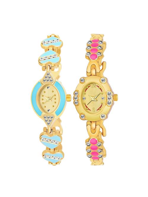 kajaru set of 2 analog watch combos(l_969_963) - 16531528 - Very Small Image - 1