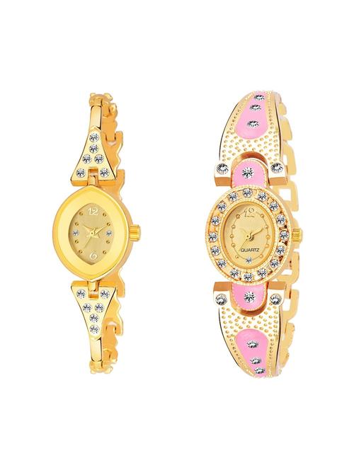 kajaru set of 2 analog watch combos(l_970_904) - 16531540 - Very Small Image - 1