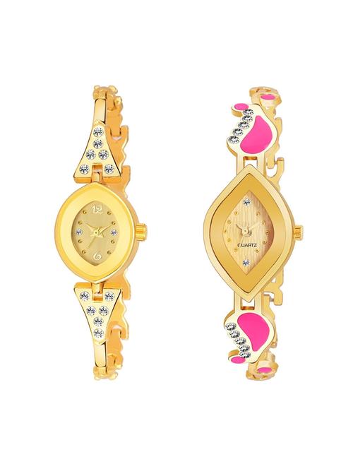 kajaru set of 2 analog watch combos(l_970_906) - 16531542 - Very Small Image - 1