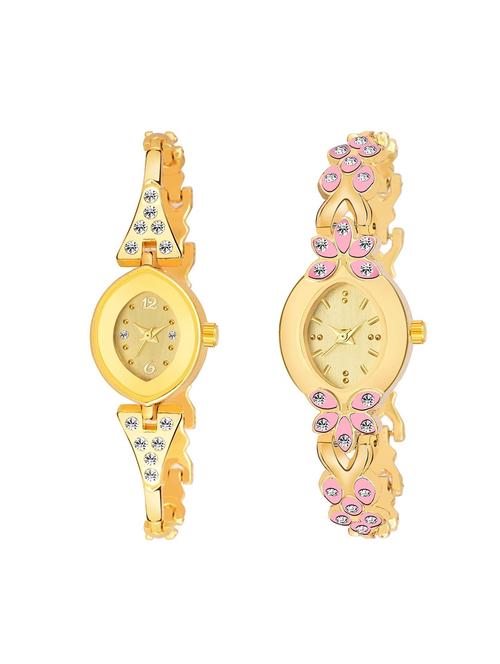 kajaru set of 2 analog watch combos(l_970_958) - 16531552 - Very Small Image - 1