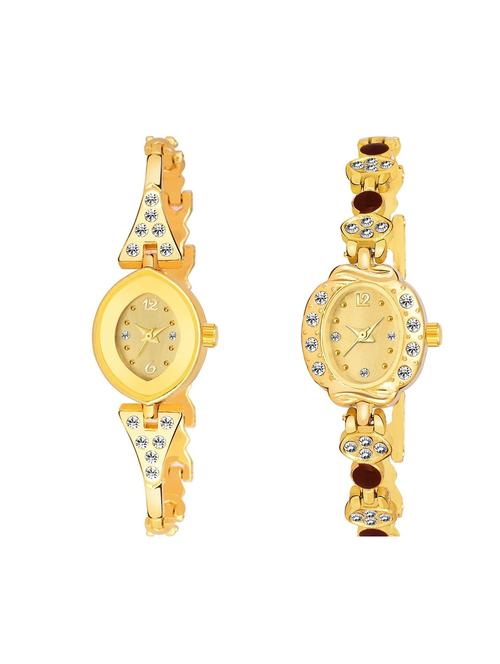 kajaru set of 2 analog watch combos(l_970_961) - 16531555 - Very Small Image - 1