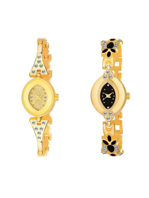 kajaru set of 2 analog watch combos(l_970_967) - 16531561 - Very Small Image - 1