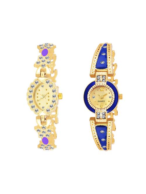 kajaru set of 2 analog watch combos(l_971_903) - 16531568 - Very Small Image - 1