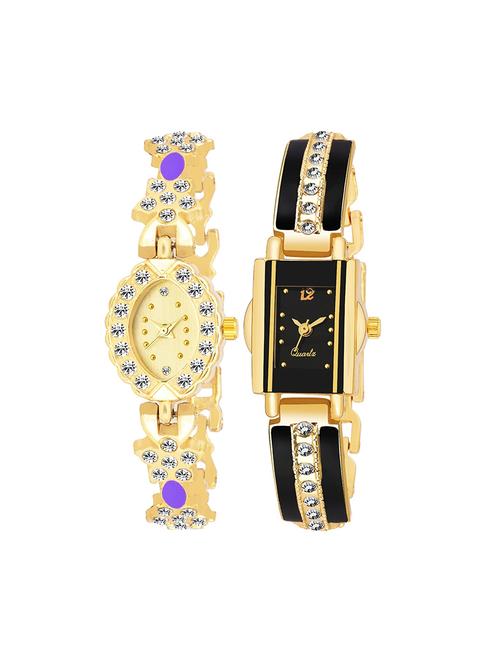 kajaru set of 2 analog watch combos(l_971_911) - 16531576 - Very Small Image - 1