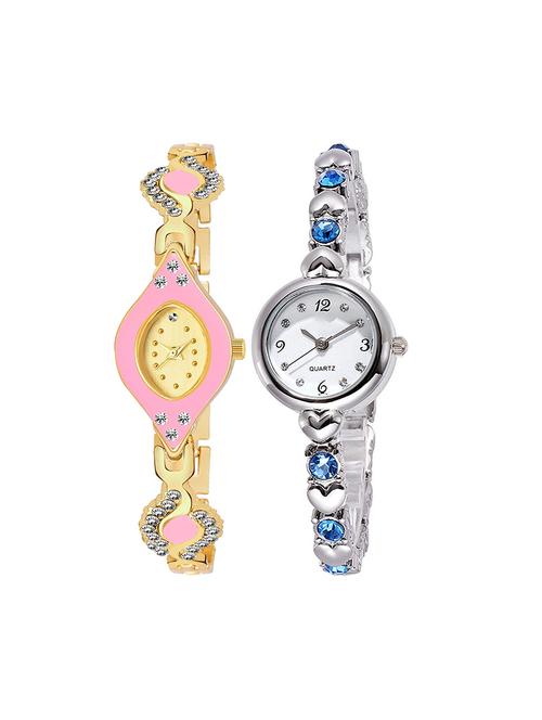kajaru set of 2 analog watch combos(l_959_775) - 16531594 - Very Small Image - 1