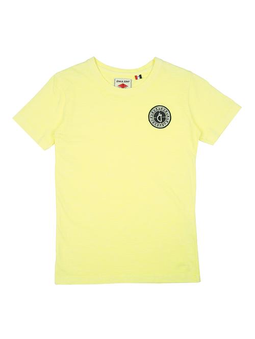 yellow cotton tshirt - 16533001 - Very Small Image - 1