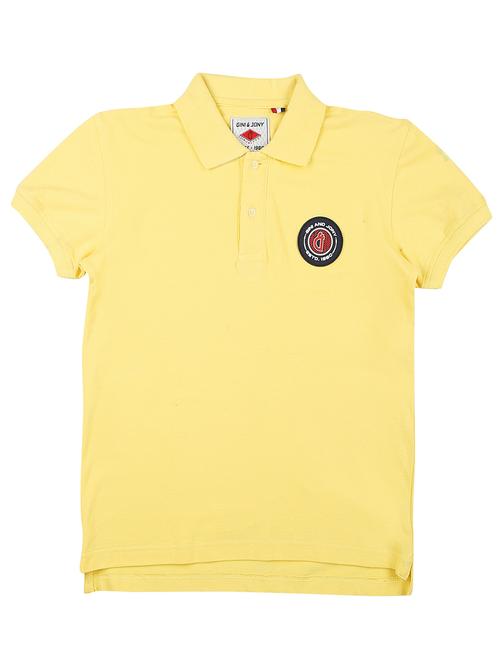 yellow cotton tshirt - 16533094 - Very Small Image - 1