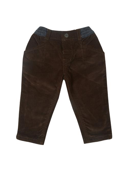 brown cotton blend three fourth - 16533320 - Very Small Image - 1