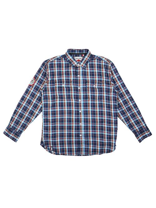 blue cotton shirt - 16533494 - Very Small Image - 1