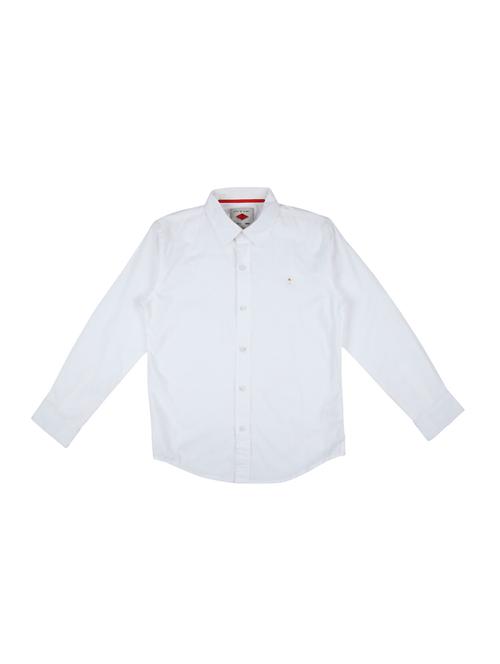 white cotton shirt - 16533571 - Very Small Image - 1