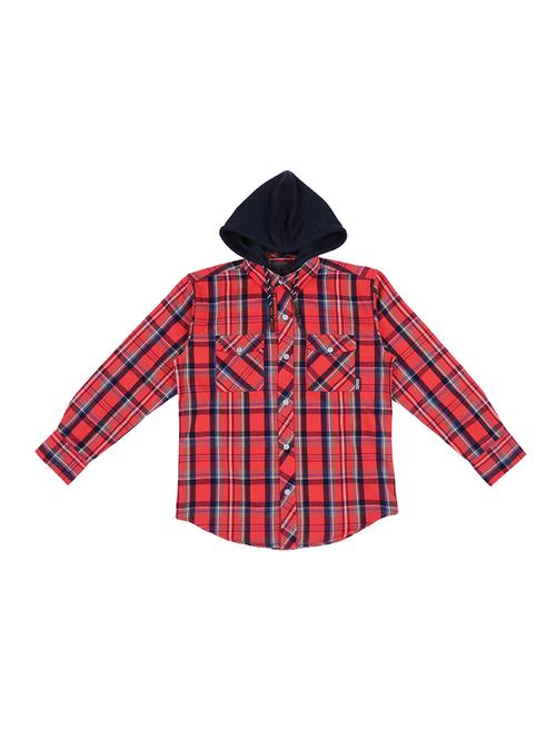 red cotton shirt - 16533610 - Very Small Image - 1