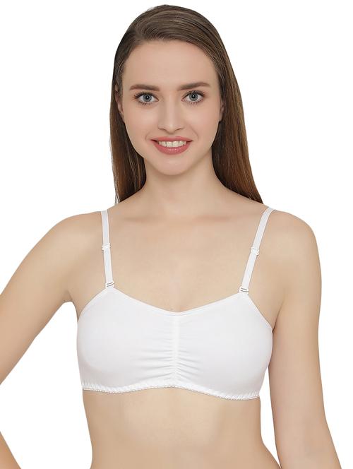 lace insert solid minimizer bra - 16535808 - Very Small Image - 1