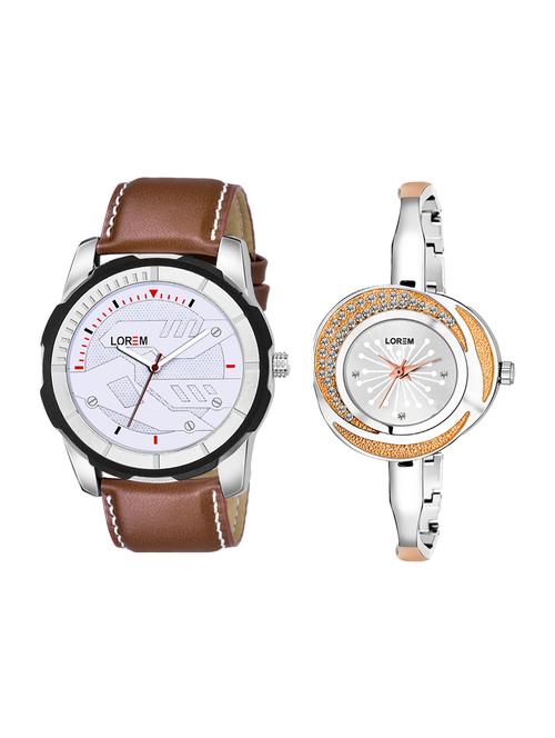 lorem set of 2 analog watch combos-(lk-45-249) - 16536493 - Very Small Image - 1