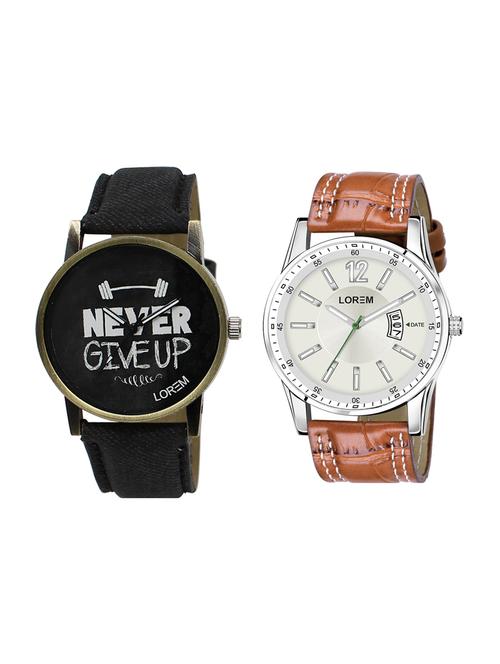 lorem set of 2 analog combo watches(lk-27-046) - 16536672 - Very Small Image - 1
