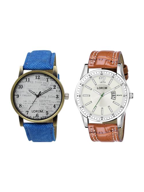 lorem set of 2 analog combo watches(lk-28-046) - 16536673 - Very Small Image - 1