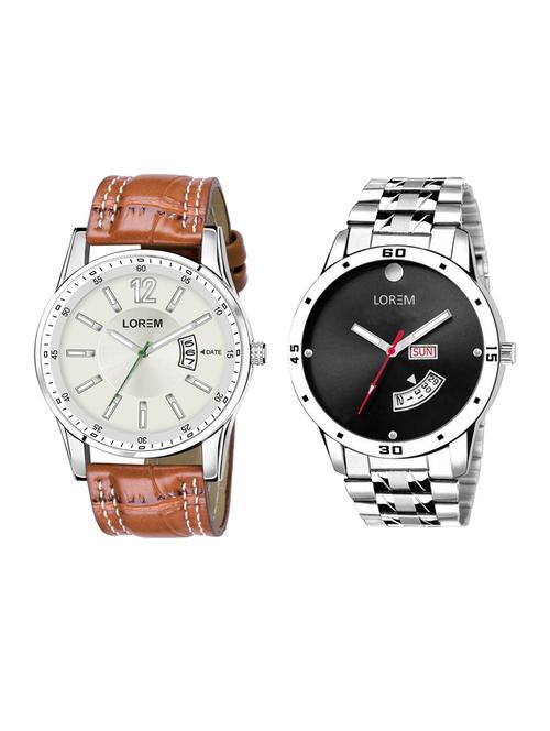 lorem set of 2 analog combo watches(lk-104-046) - 16536690 - Very Small Image - 1