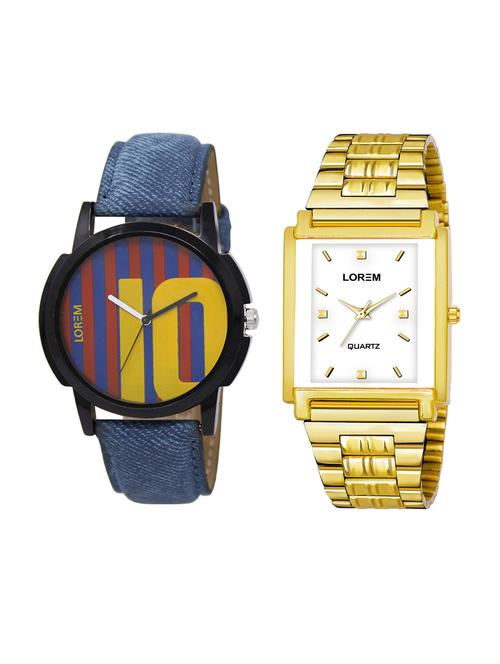 lorem set of 2 analog combo watches(lk-10-108) - 16536708 - Very Small Image - 1
