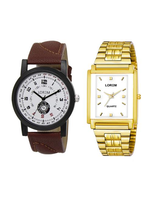 lorem set of 2 analog combo watches(lk-11-108) - 16536709 - Very Small Image - 1