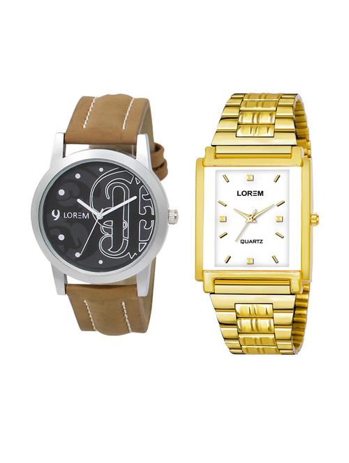 lorem set of 2 analog combo watches(lk-14-108) - 16536712 - Very Small Image - 1