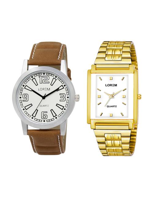 lorem set of 2 analog combo watches(lk-15-108) - 16536713 - Very Small Image - 1