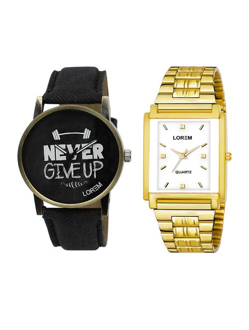 lorem set of 2 analog combo watches(lk-27-108) - 16536725 - Very Small Image - 1
