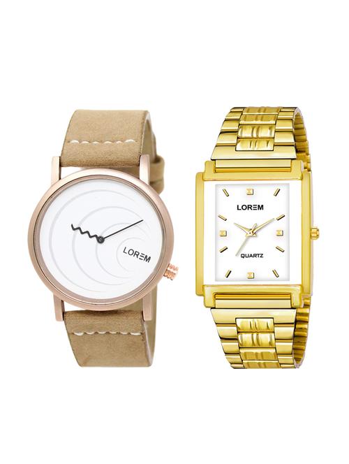lorem set of 2 analog combo watches(lk-38-108) - 16536736 - Very Small Image - 1