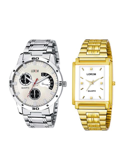 lorem set of 2 analog combo watches(lk-101-108) - 16536744 - Very Small Image - 1
