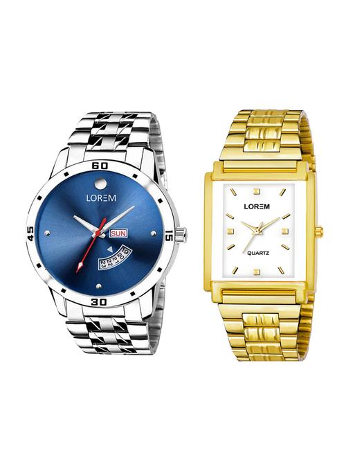lorem set of 2 analog combo watches(lk-105-108) - 16536748 - Very Small Image - 1