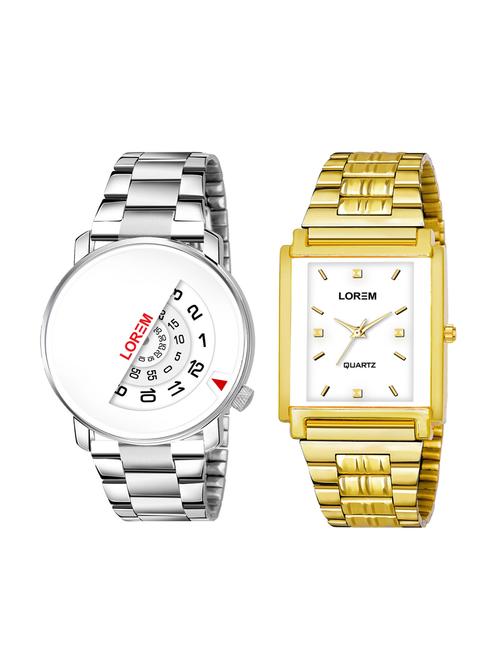lorem set of 2 analog combo watches(lk-106-108) - 16536749 - Very Small Image - 1