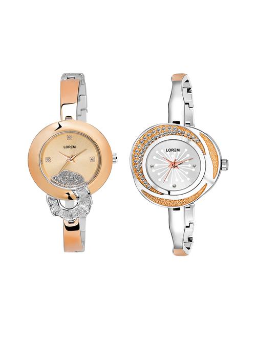 lorem set of 2 analog watch combos(lk-250-249) - 16536843 - Very Small Image - 1