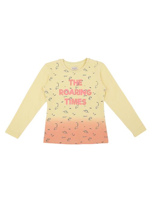 crew neck quirky print top - 16537601 - Very Small Image - 1