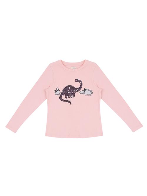 crew neck sequin detailed top - 16537604 - Very Small Image - 1