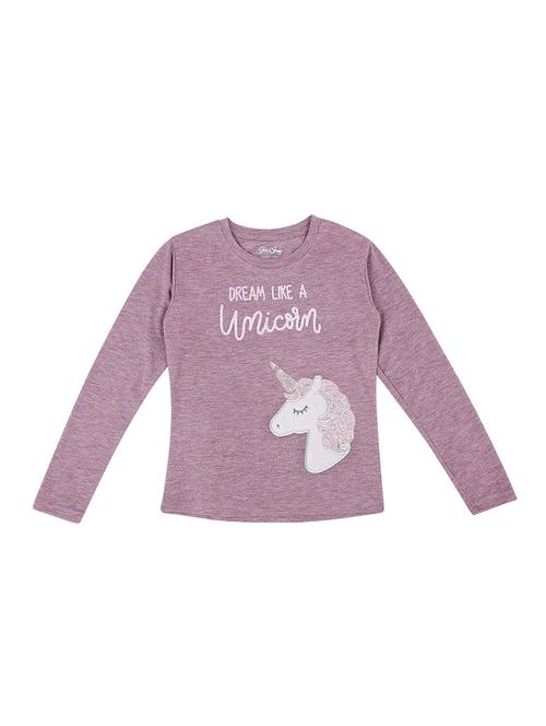 crew neck graphic print top - 16537620 - Very Small Image - 1